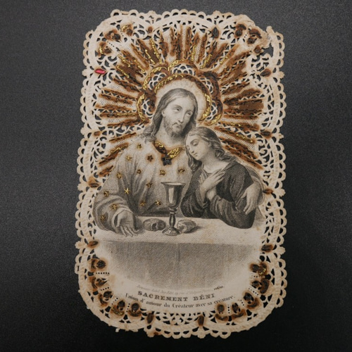 フランスアンティークHoly Card・カニヴェG その他素材 cherir 通販