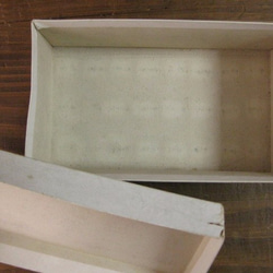 フランスアンティ－クボビン用紙製ホワイトボックス（FIL AU CHINOIS） 4枚目の画像