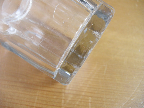 フランスアンティ－クガラス製ジャムポット 5枚目の画像