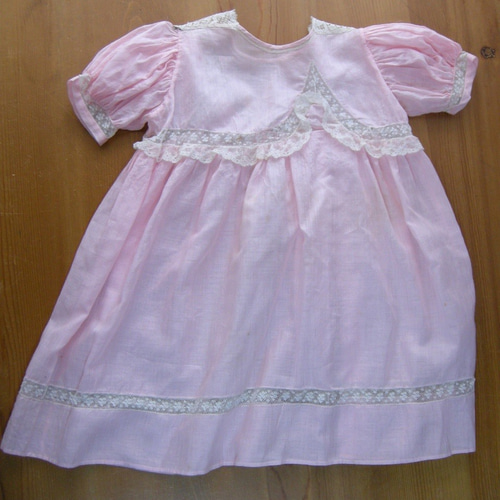 フランスアンティークベビーロングドレス　コットンシフォンドレス　美品 ベビー服 | Brocante de La Cocotte （フランスアンティーク