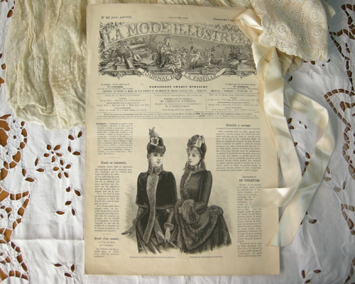 La Mode Illustree journal de la famille 1880 No.1-52 19世紀