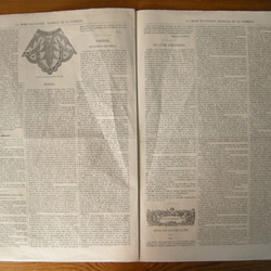 フランスアンティーク新聞LA MODE ILLUSTREE ラ・モード・イリュストレ (1877年12月9日） 7枚目の画像