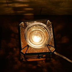 ステンドグラス・錬金術師のアロマランプ 3枚目の画像