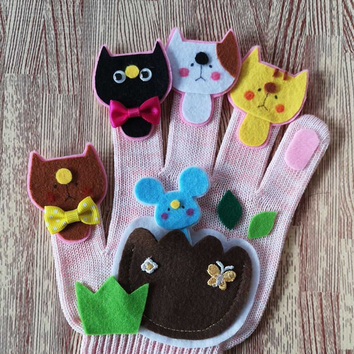 手袋シアター☺️一丁目のどらねこ おもちゃ・人形 ERICA 通販