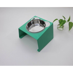 ペット用エサ台・カラー色・犬猫・食器スタンド・エサ入れ水入れ・Lサイズ 7枚目の画像