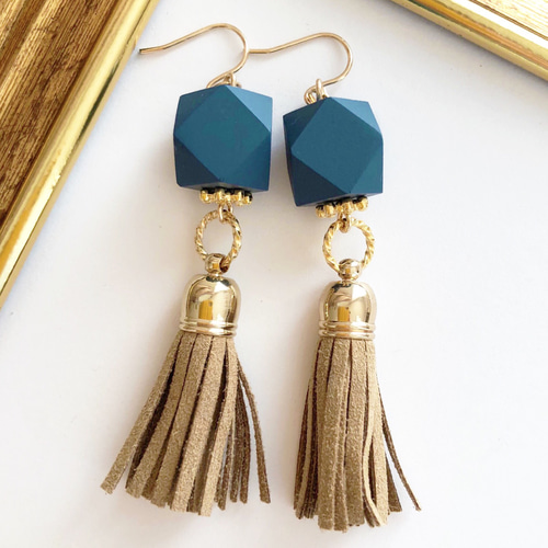 値引き】タッセルピアス ピアス（フック・チェーン） kotori12 通販