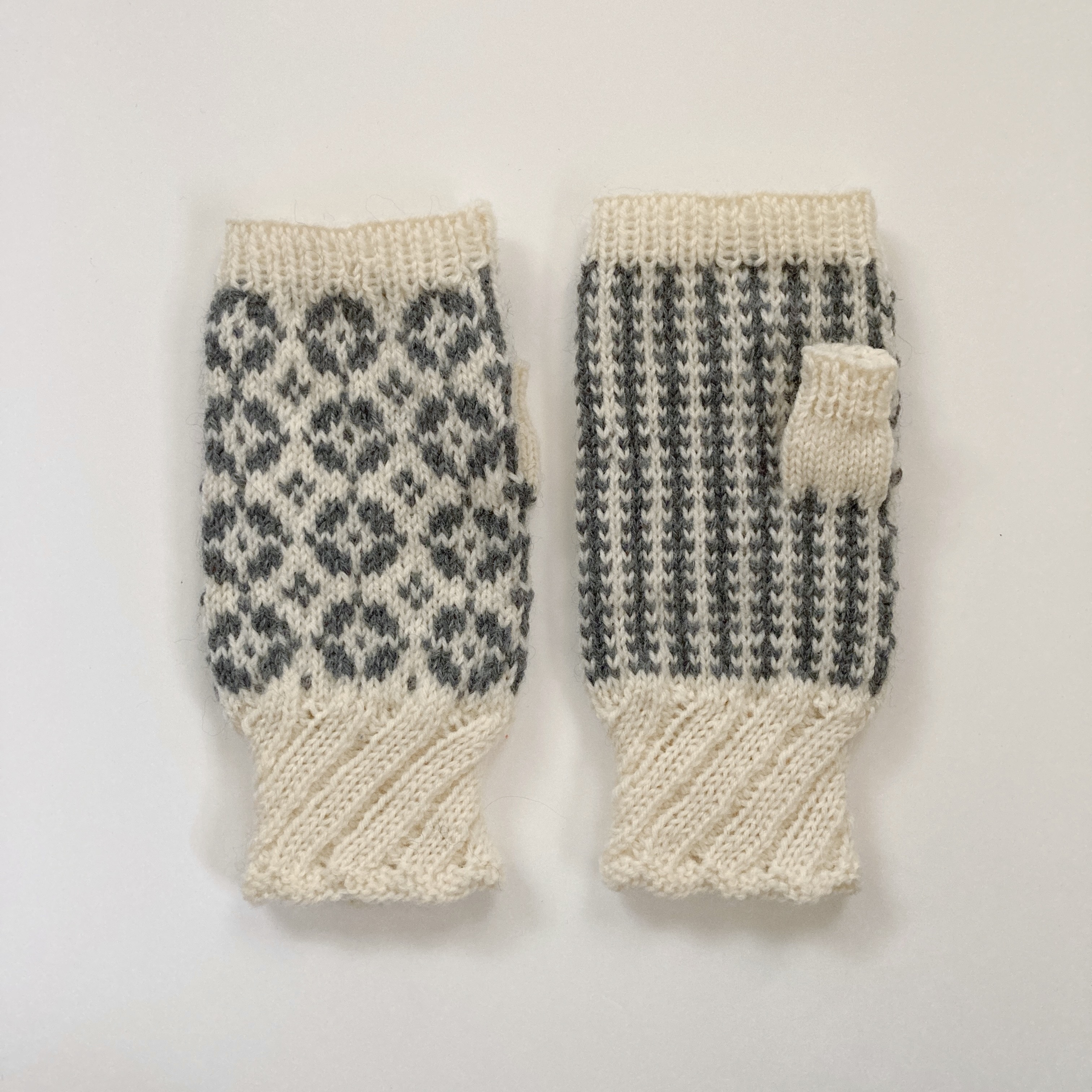 flowers（指なし・生成×グレー）