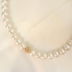 cotton  pearl  ネックレス 3枚目の画像