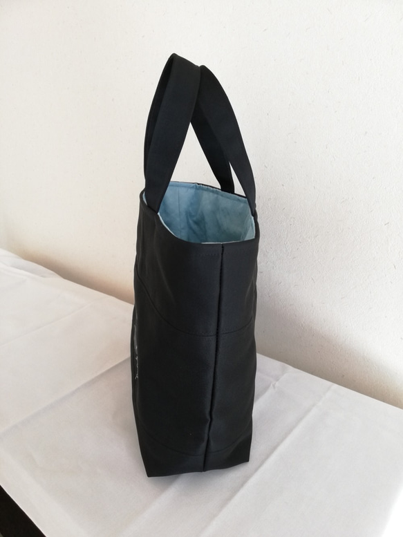 着物帯リメイク☆トートバッグ  質の良い帯地を普段使いのバッグに☆送料無料 3枚目の画像