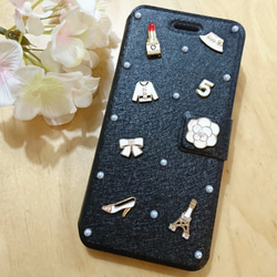 F11)iPhone★チャームがかわいい iPhoneケース！ 4枚目の画像