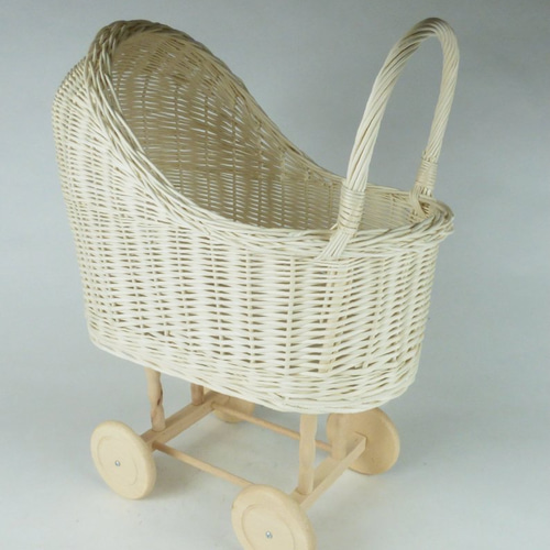 受注製作｜アンティークドールのベビーカー 猫ベッド 人形 ぬいぐるみ