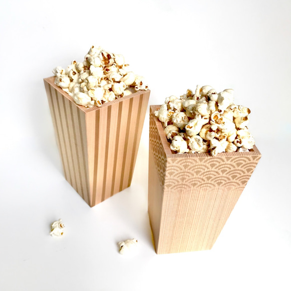 【極美品】ポップコーンバスケット3点セット ポップコーンバケット お椀・ボウル・鉢 星ヶ丘歩道橋製作所