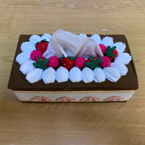 フェルトケーキ　オーダー専用ページ おままごと フェルトのケーキ屋さん (C373） | 型紙、パターン専門