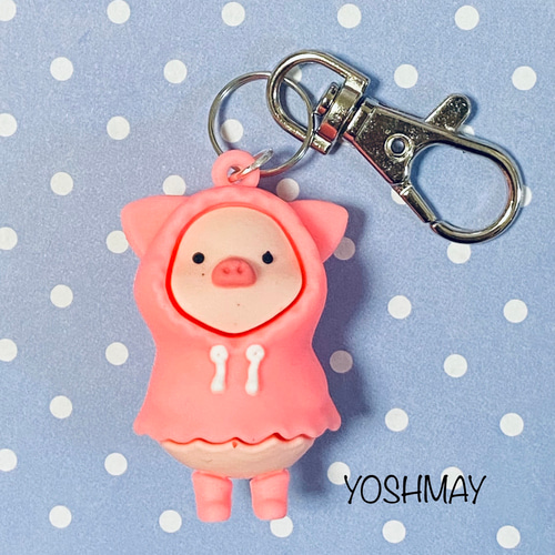 ぶた キーホルダー ピンク その他雑貨 YOSHMAY 通販 12597901