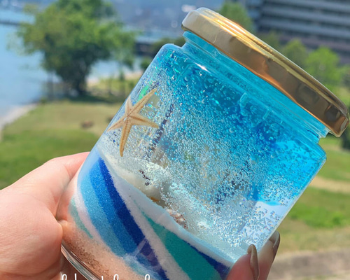 INOUE TAKAHO 青色キャンドル 2本セット INOUE TAKAHO 青色キャンドル 2本セット