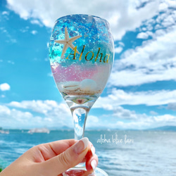 本日4/30のみセール価格☆即納‼︎完成品‼︎ ジェル・サンドアート blue