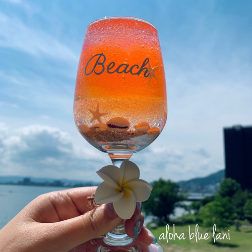 tropical juice ジェルインテリア ⑪ プルメリアの香り キャンドル