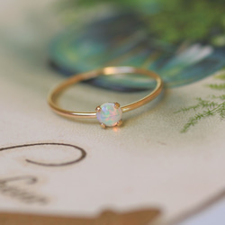 No.2297★14KGF天然石エチオピアンオパールのブレスレット No.2297☆14KGF天然石エチオピアンオパールのブレスレット No.2297