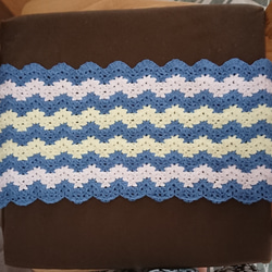 ブランケット　マルチカバー　正方形　手編み　ログキャビン　ハンドメイド　膝掛け ブランケット マルチカバー 正方形 手編み ログキャビン ハンドメイド