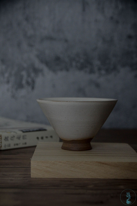 日式粉白碗（茶碗） 第5張的照片