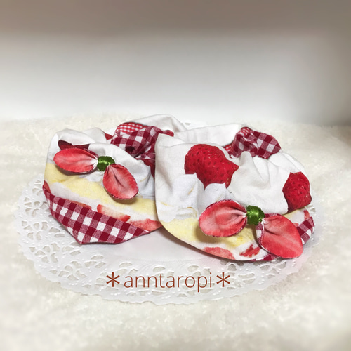 ショートケーキシュシュ シュシュ ＊anntaropi＊ 通販 8199692