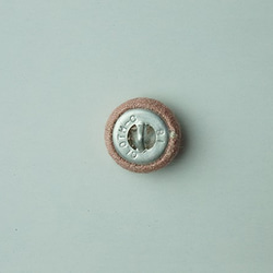 ヒヨコのくるみボタン（1個） 3枚目の画像