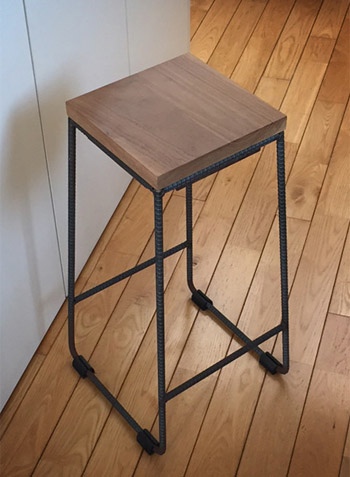 Tekkin Stool / L-size ウォールナット仕様