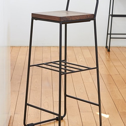 Tekkin Stool 2　ウォールナット仕様 1枚目の画像