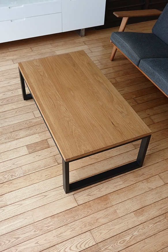 Oak Iron Low Table 2枚目の画像