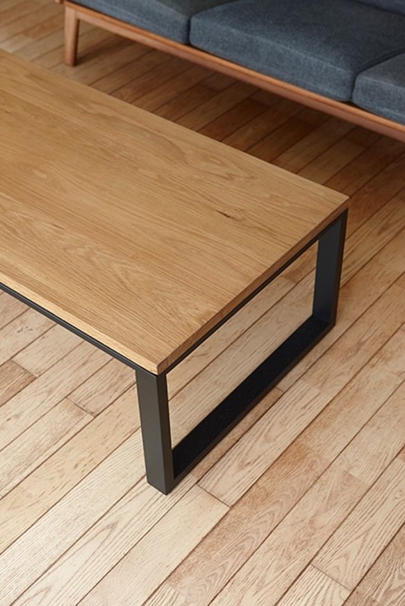 Oak Iron Low Table 4枚目の画像