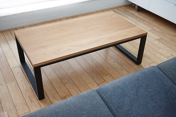 Oak Iron Low Table 7枚目の画像