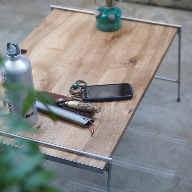 inox Outdoor Table  Low