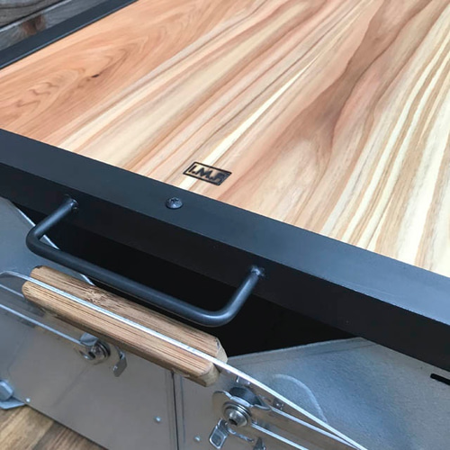 スノーピーク・シェルフコンテナ50用 WOOD天板 その他家具 アイ