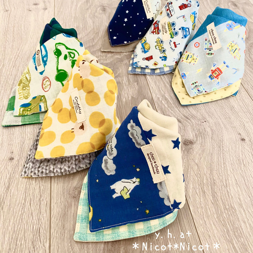 ♡淡色小花のふかふか花びら&まんまるスタイ♡ ♡淡色小花のふかふか花びら&まんまるスタイ♡ ♡淡色小花のふかふか