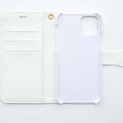 （獲得 1000 個收藏品！）淡藍色 Ortega 圖案筆記本智慧型手機保護殼 iPhone/Xperia/Galaxy 第5張的照片