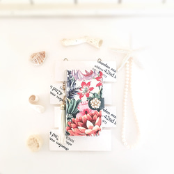 （已獲得1600個收藏！）復古花卉圖案筆記本手機殼，適用於iPhone/Xperia/Galaxy 第1張的照片