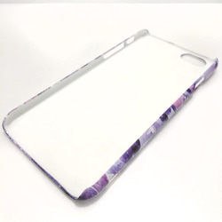 紫水晶圖案智慧型手機硬殼 iPhone/Xperia/Galaxy/AQUOS 第3張的照片