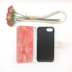 玫瑰粉紅大理石圖案琺瑯筆電保護套（再次上架）PAJOUR 第4張的照片