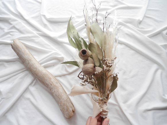 ドライフラワーリース~カウベル~.。.:*·゜+ Flowerworks SEKIKAWA「ドライフラワーリース」 | オトメの金沢