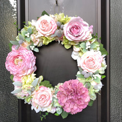 プリザーブドフラワーリース♡ベリーベリーなリース 森の恵み ペッパーベリーと木の実のクリスマスリース プリザーブド