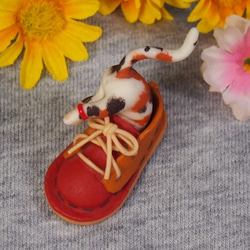 小さな靴と子猫のブローチ9 1枚目の画像