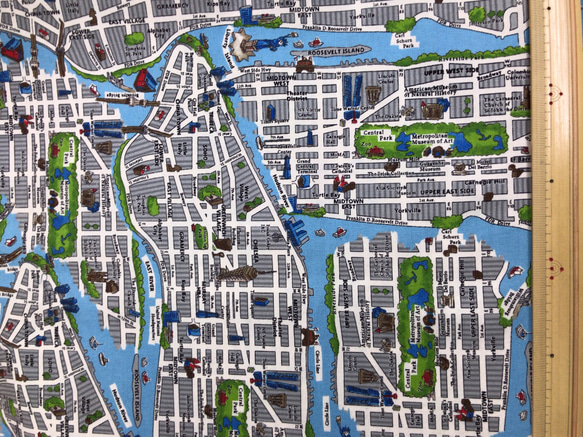 New York City Map USA, Street Map of New York City, Art