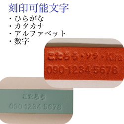 【スライド式迷子札】首輪につけて安心♪ 骨型 本革 迷子札 革 犬 猫 レザー 4枚目の画像