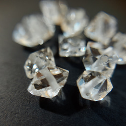 NY産 ハーキマーダイアモンド 天然石 クリア 5個 1枚目の画像