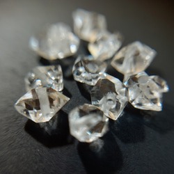 NY産 ハーキマーダイアモンド 天然石 クリア 5個 4枚目の画像