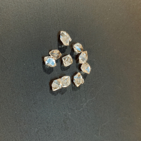 NY産 ハーキマーダイアモンド 天然石 クリア 5個 6枚目の画像