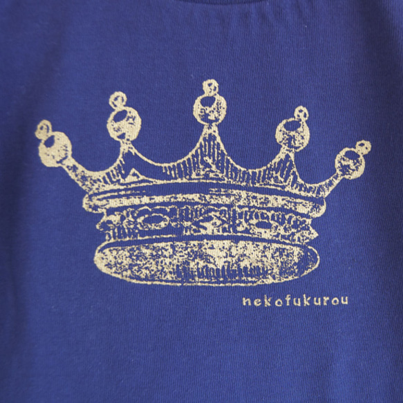 王冠プリントTシャツ(100) 2枚目の画像