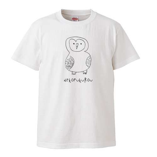 フクロウプリント キッズTシャツ （90〜140サイズ）親子お揃いTシャツ