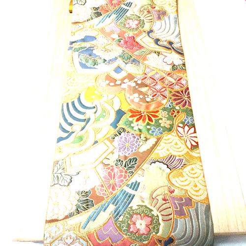初売りセール 西陣織 通販 Keiko 和装小物（帯・半襟） 高級帯 絹100％ 帯袋 着物・浴衣
