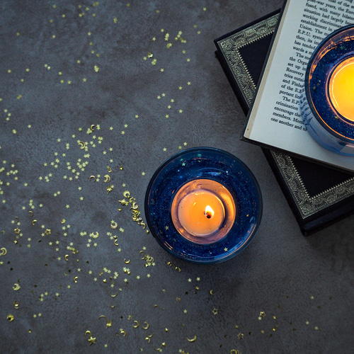 満天の星空を感じる✴︎アロマキャンドル the night キャンドル